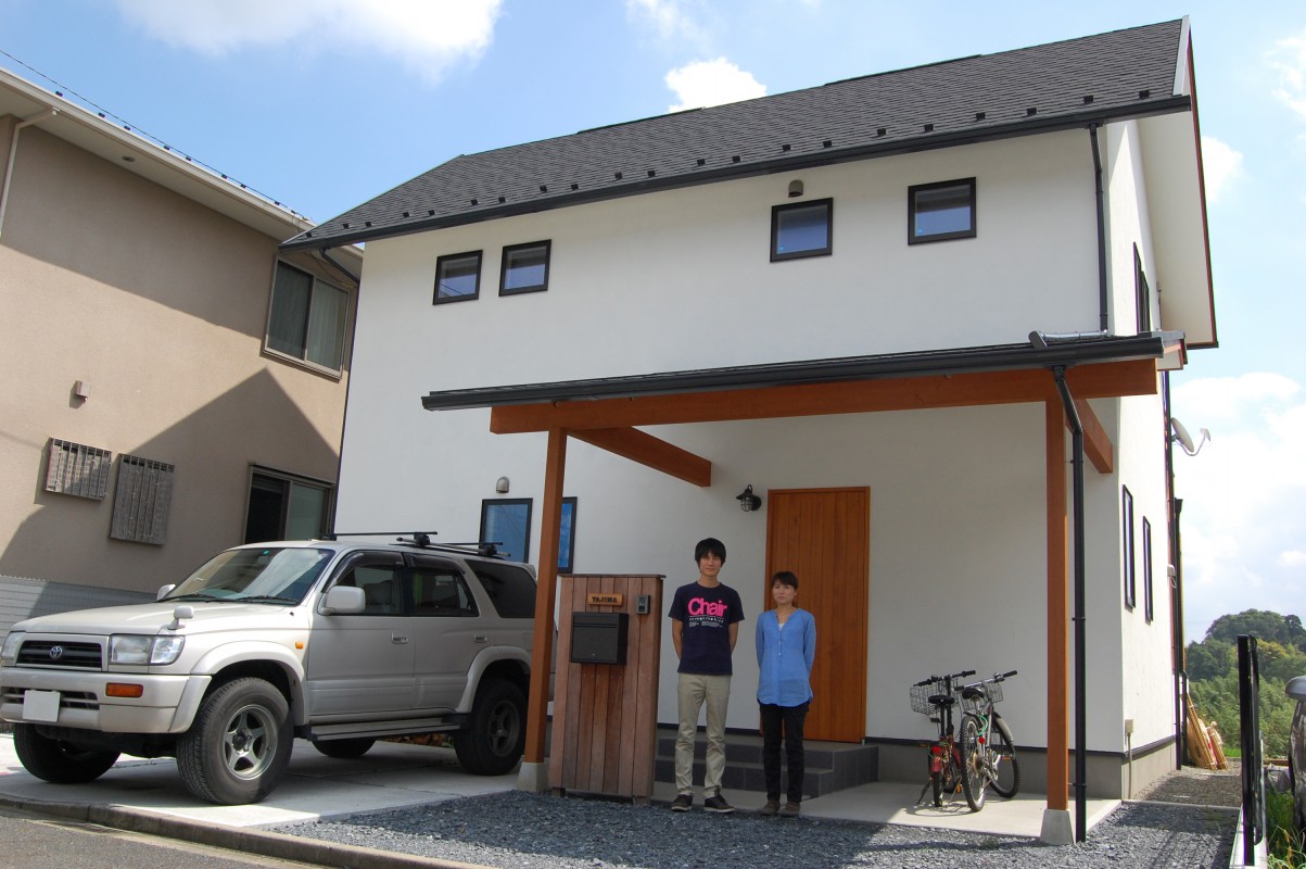 田園風景を取り込む家 